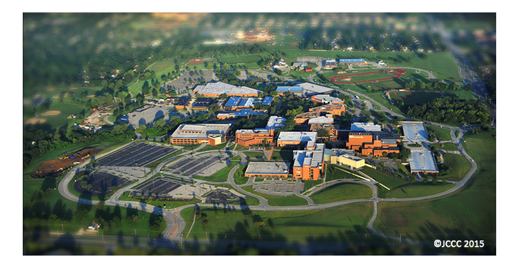 Aerial View of Johnson County Community College